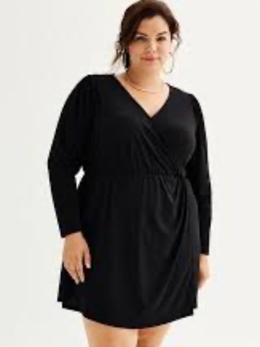 NWT 2X Nine West $58 wrap dress 1330